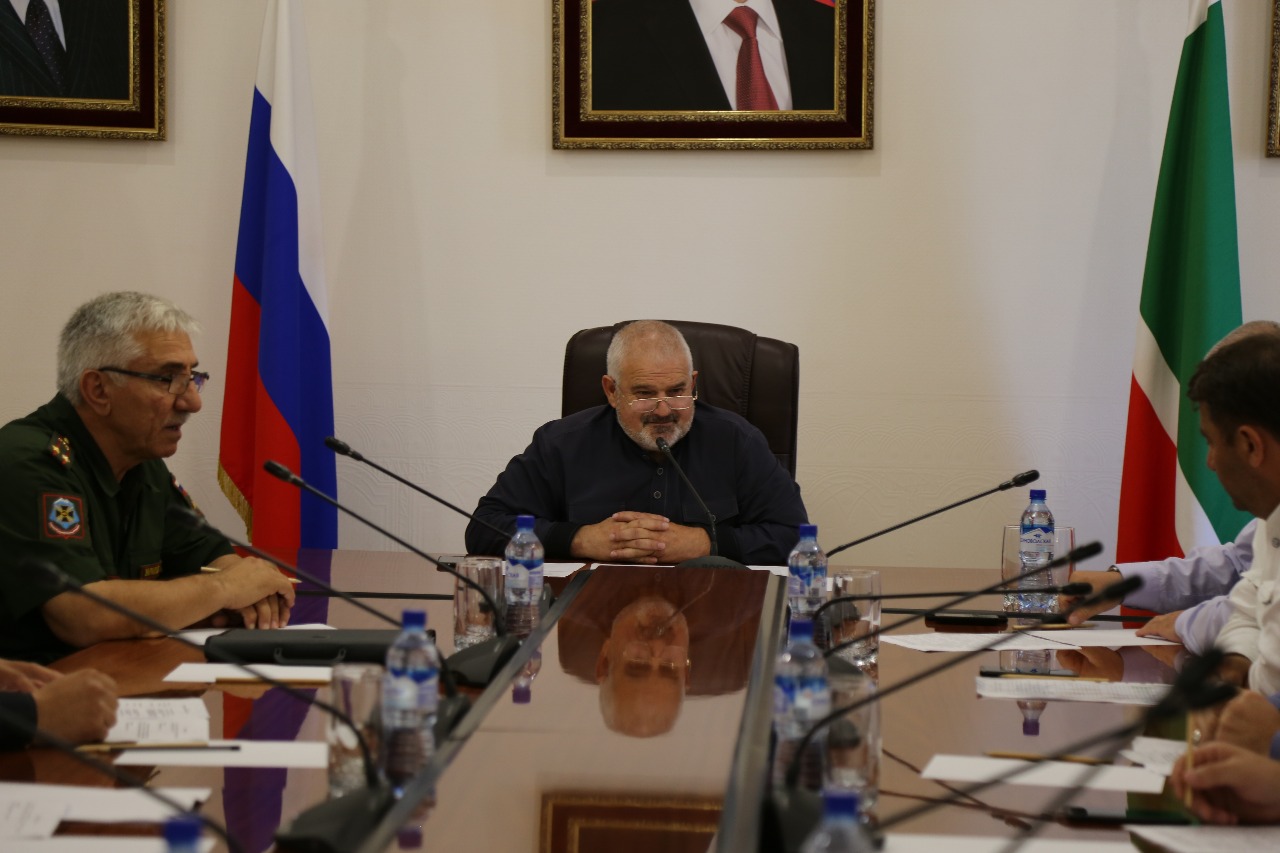 Антитеррористическая комиссия г. Грозного провела очередное заседание.